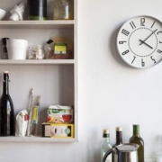 Lemnos(レムノス)eki clock ホワイト TIL16-01 WH