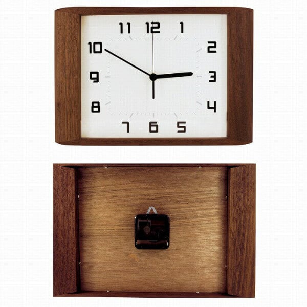 ビンテージテイストあふれるレトロなデザインの掛け時計 - inzak