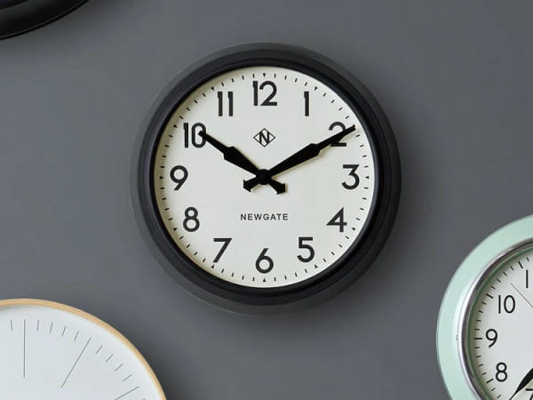 50'sアメリカ風。NEWGATE（ニューゲート） Electric wall clock（エレクトリックウォールクロック）TR-4313