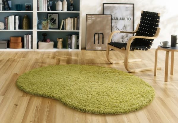 豆型がかわいすぎ！東リ ビーンズ型ラグマット TOR4216/4217