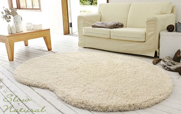 豆型がかわいすぎ！東リ ビーンズ型ラグマット TOR4216/4217のイメージ画像