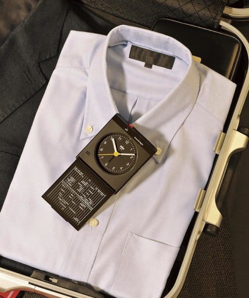 旅行用に特化したトラベルクロック。BC05