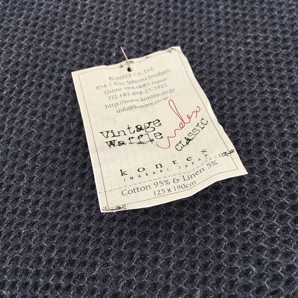 世界の今治タオル。KONTEX（コンテックス） VINTAGE WAFFLEのイメージ画像2
