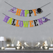 カラフル HAPPY HALLOWEEN ガーランド