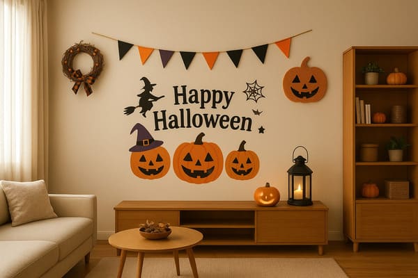 他のハロウィン飾りと組み合わせようのイメージ画像