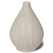 LINDFORM（リンドフォーム）フラワーベース 一輪挿し Kobe グレーストライプ