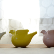 リサ・ラーソン×波佐見焼（西山陶器）duva（ドゥーバ）鳩のポット