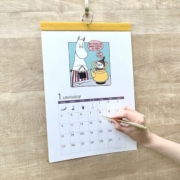 コミックスのムーミン。学研ステイフル MOOMIN ムーミン原画カレンダー DM12014