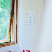 タイプフェイス（書体）がテーマ。D-BROS Typeface Calendar