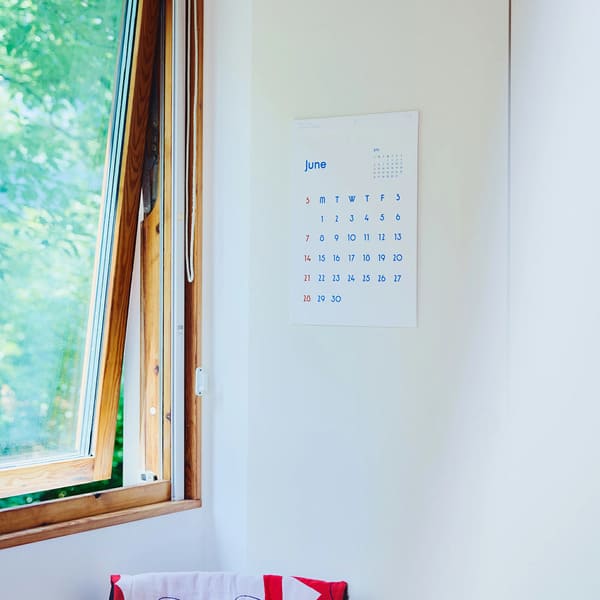 タイプフェイス(書体)がテーマ。D-BROS Typeface Calendar