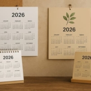 【2026年度】おしゃれな壁掛け＆卓上カレンダーおすすめ集
