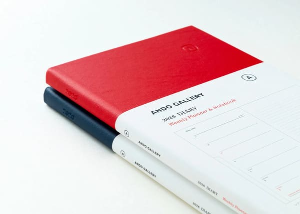 こだわった最高傑作。ANDO GALLERY（アンドーギャラリー）葛西薫ダイアリー AGD-205