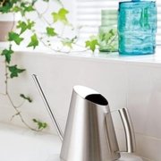 つや消しステンレス。SALUS（セイラス）ミッテ ジョーロ