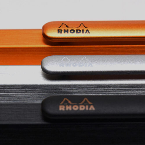 金属ならではの美しさ。RHODIA（ロディア）scRipt（スクリプト）メカニカルペンシル cf9298 cf9291のイメージ画像