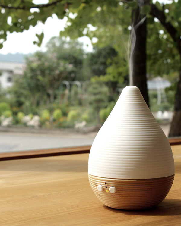 陶磁器×木材。+LUMBER（プラス・ランバー）AROMA DIFFUSER HAMON