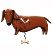 Allen Designs Studio(アレンデザインスタジオ)振り子時計 Oscar Dachshund Clock(オスカー ダックスフンド)