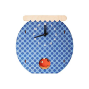 modern moose(モダンムース)Fishbowl Pendulum Clock 3D壁掛け振り子時計 金魚鉢