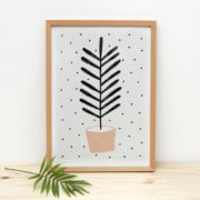 DEPEAPA(ディピーパ)アートプリントポスター PRINT PLANTA MELOCOTON