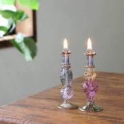 エジプト香水瓶 KeyLife社 オイルランプ2点セット