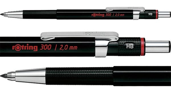 存在感たっぷり!ROTRING(ロットリング)800シリーズ 2mm芯ホルダー