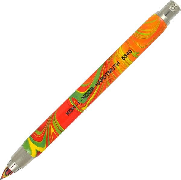 ボディも芯もカラフル♪KOH-I-NOOR(コヒノール)HARDTMUTH 5.6mmマーブル芯ホルダー 5340