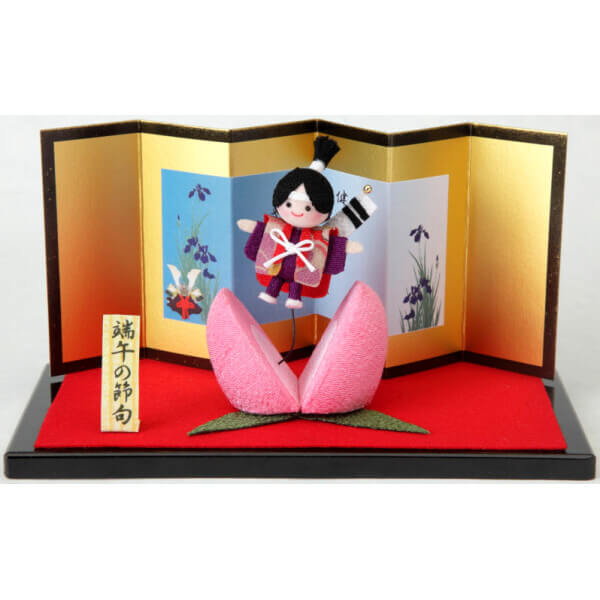 こどもの日に飾りたい コンパクトでかわいい桃太郎の五月人形 Inzak