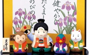 こどもの日に飾りたい。コンパクトでかわいい桃太郎の五月人形