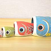 石川紙業 はりこーシカ こいのぼり 5ケ入