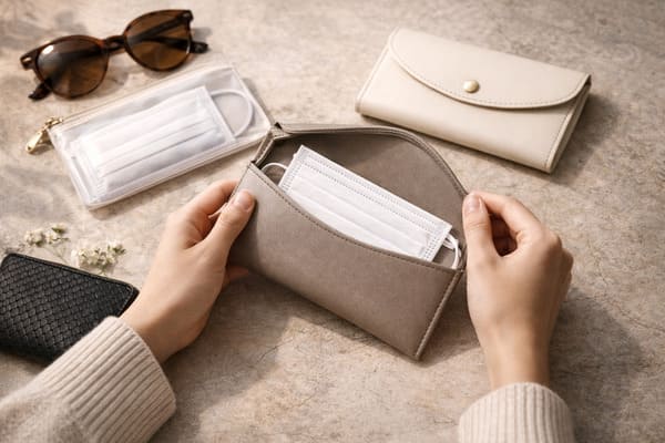 花粉の時期にも携帯したいマスクケースのイメージ画像