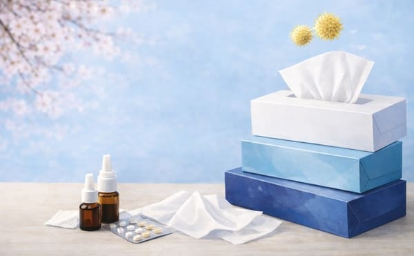 花粉症や風邪に。高級ティッシュ・保湿ティッシュおすすめ特集