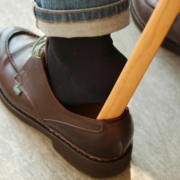 靴をはくのが楽しみになる高級靴べらのイメージ画像