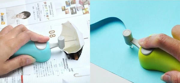 曲線もらくらく。長谷川刃物 HARAC マウス型カッター Line（ライン）のイメージ画像