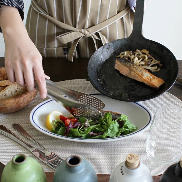 食材の持ち味を引きだしてくれる。TURK(ターク)CLASSIC FRYING PAN(クラシックフライパン)のイメージ画像