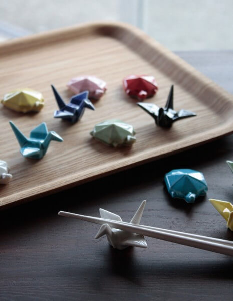 折り紙の鶴や鳩など 動物をモチーフにしたかわいい箸置き Inzak
