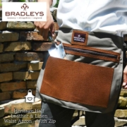 Bradley's(ブラッドリーズ)Heritage Half Leather & Linen Apron(ヘリテージハーフレザー&リネンエプロン)