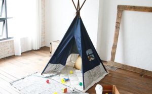 子供部屋やリビングにおすすめ。室内用キッズテント
