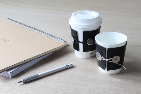 使いやすいカップスリーブでおいしいコーヒーをのイメージ画像