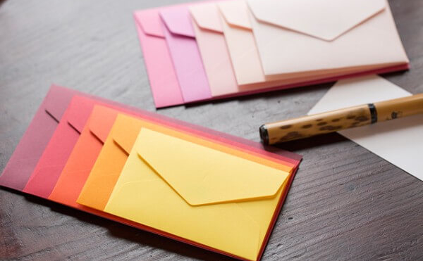 ひと味違うお手紙に。おしゃれでかわいいデザインの洋封筒 - inzak