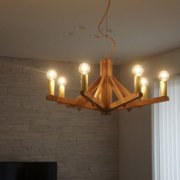 明るく華やかに。シャンデリアタイプのLEDシーリングライト