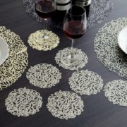 食卓に特別な時間を。上品で美しいスタイリッシュなコースター