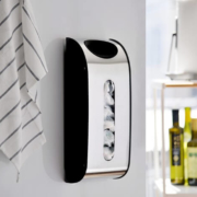 見せる収納で生活感を消してくれるおしゃれなレジ袋ストッカー