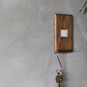 a depeche（ア・デペシュ）wood hang bar switch plate（ウッド ハングバー スイッチプレート）020-WSP-HGB-001 020-WSP-HGB-002