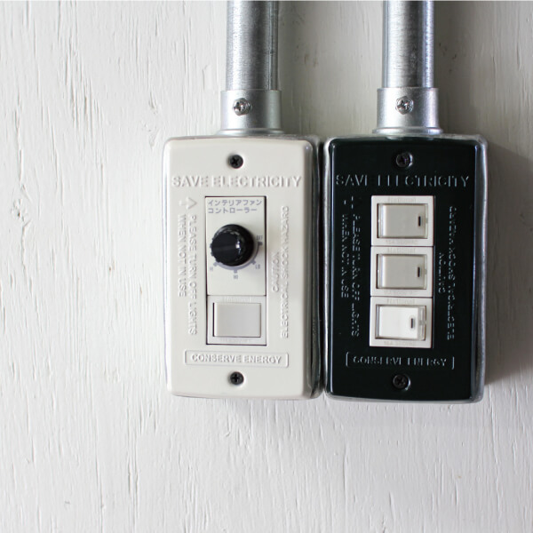 ヴィンテージデザイン。ART WORK STUDIO（アートワークスタジオ）STEEL Switch plate（スチールスイッチプレート）TK-2081 BU TK-2082 BU