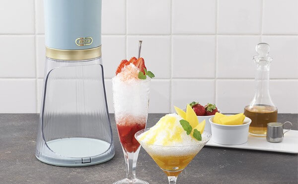 自宅でかき氷を楽しもう ふわふわが味わえる家庭用かき氷機 Inzak