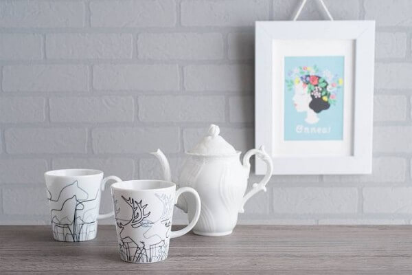 かわいいけど上品な北欧デザインのマグカップのイメージ画像