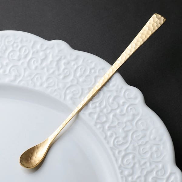 槌目模様が特徴。WASABI（ワサビ）プレミアム マドラースプーン