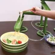 パール金属 竹流麺 スライダーそうめん流し器