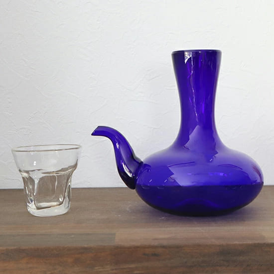 佐賀の代表作。副島硝子工業 肥前びーどろ 肥前かんびん 青