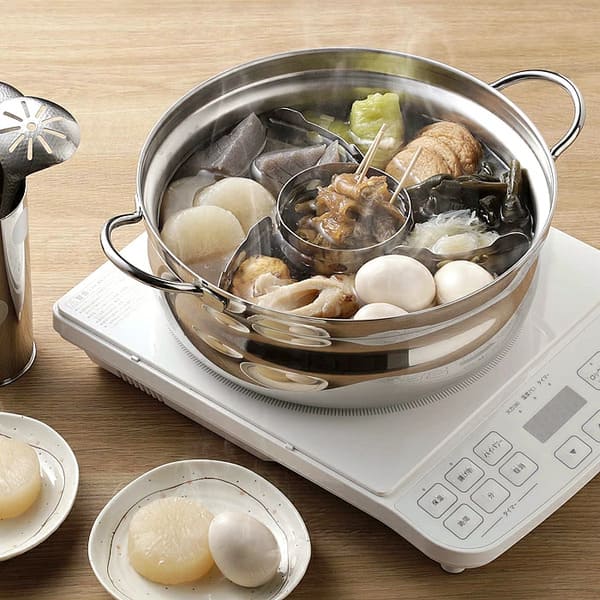 手持ちの鍋を、おでん鍋に！下村企販 居酒屋さん フリーサイズ おでん仕切り 37775