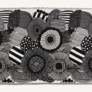 marimekko(マリメッコ)Siirtolapuutarha(シィールトラプータルハ)ブランケット 180cm×130cm